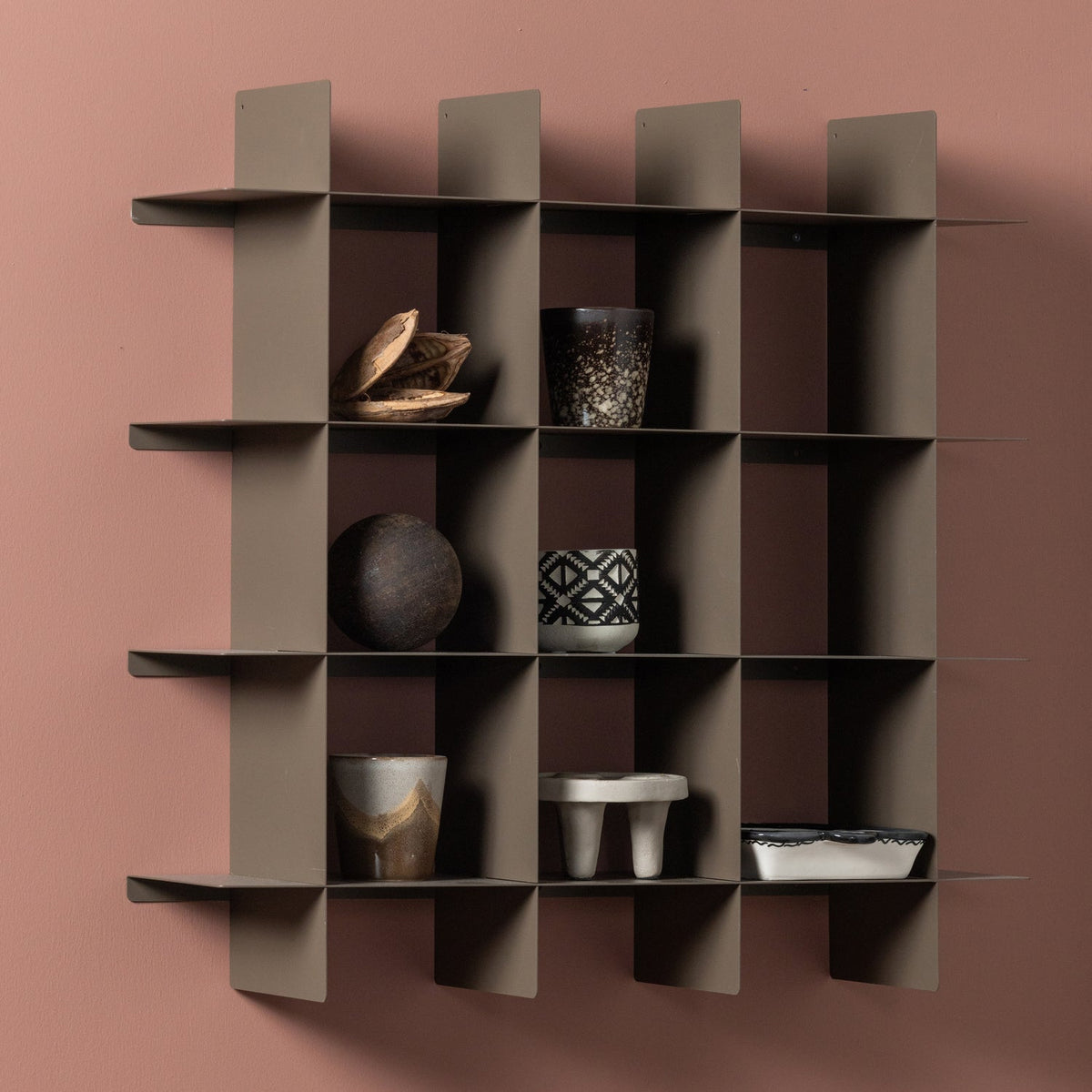 Brik vegghilla mocha brown