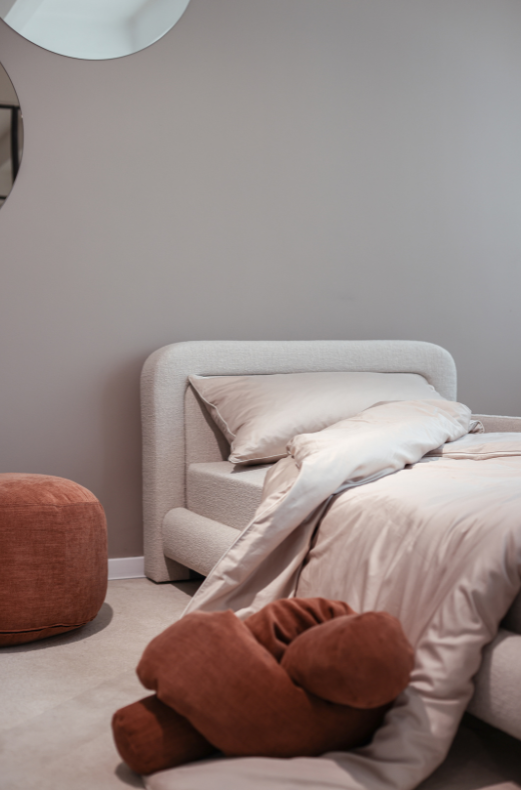 Natural Light rúm 120cm dýna - Beryl Rainy Day