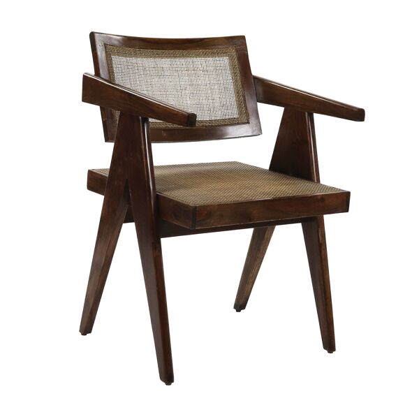 
            Rosalia - armchair - mango wood / rattan