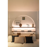 BERGAMO - canvas with frame - linen / md