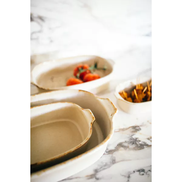 
            ASCOLI - oven dish - stoneware - L 42