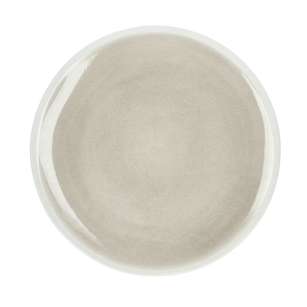 Biscotti - dinner plate - greige