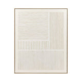 Blanche verk í ramma 100x80cm