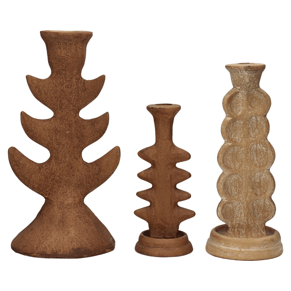 Totem kertastjaki 24,5cm latte