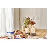 Abre kertastjaki darkbrown m