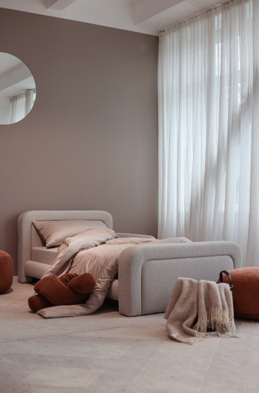 Natural Light rúm 90cm dýna - Beryl Rainy Day