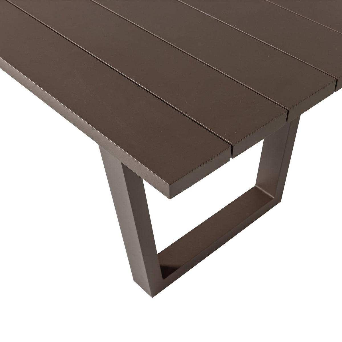 Bear útiborð brown 240x87