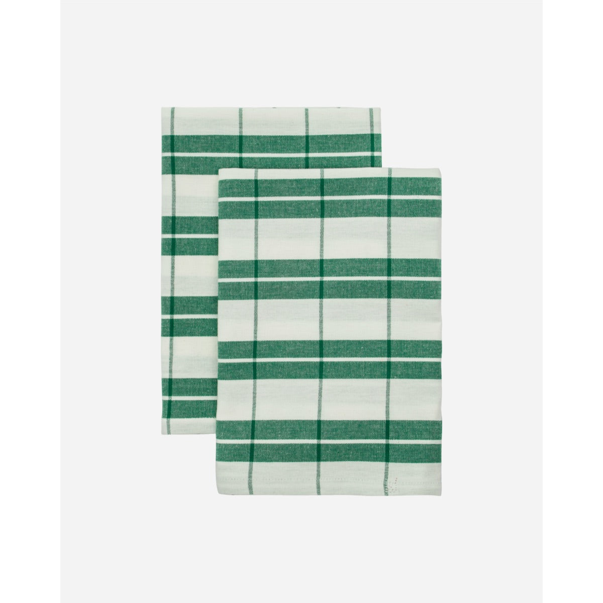 Viskastykki Chef grænar rendur 2 í PK