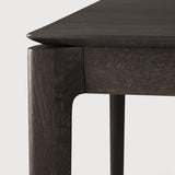 Oak bok brown borðstofuborð 140cm