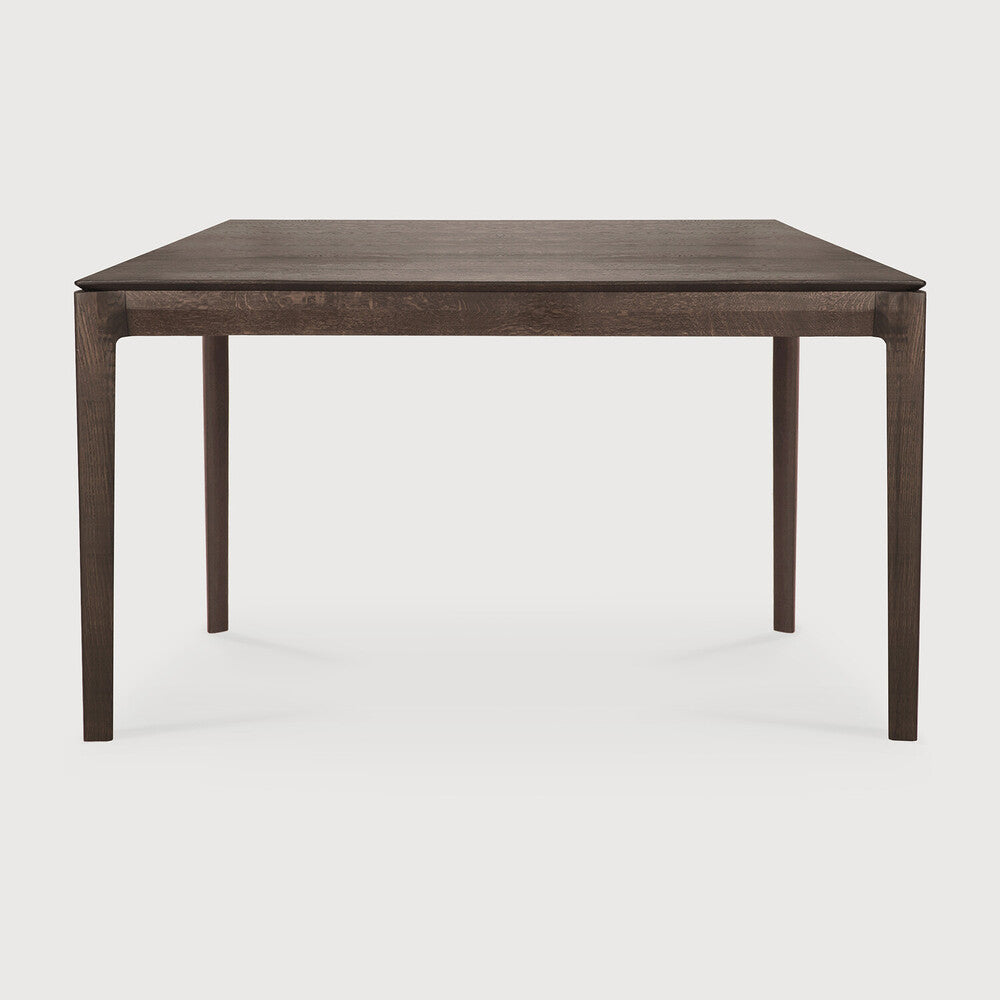Oak bok brown borðstofuborð 140cm