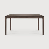 Oak bok brown borðstofuborð 160cm