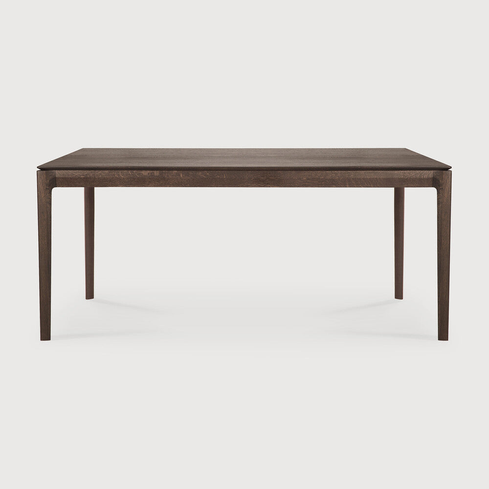 Oak Bok Brown borðstofuborð 180cm