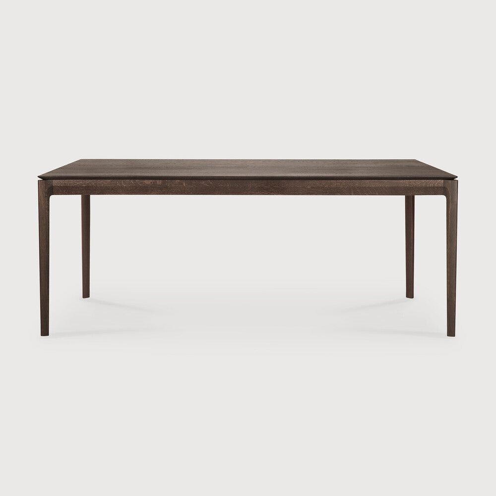 Oak Bok Brown borðstofuborð 200 cm