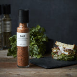 Salt parmesan tomat basil