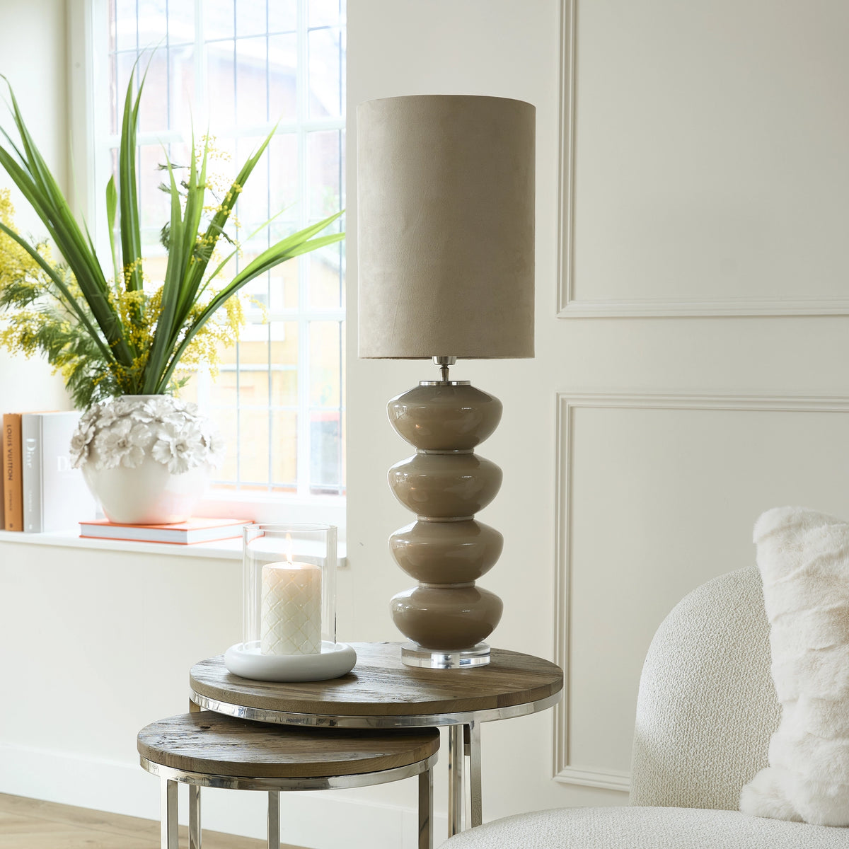 Linen skermur flax 30x40