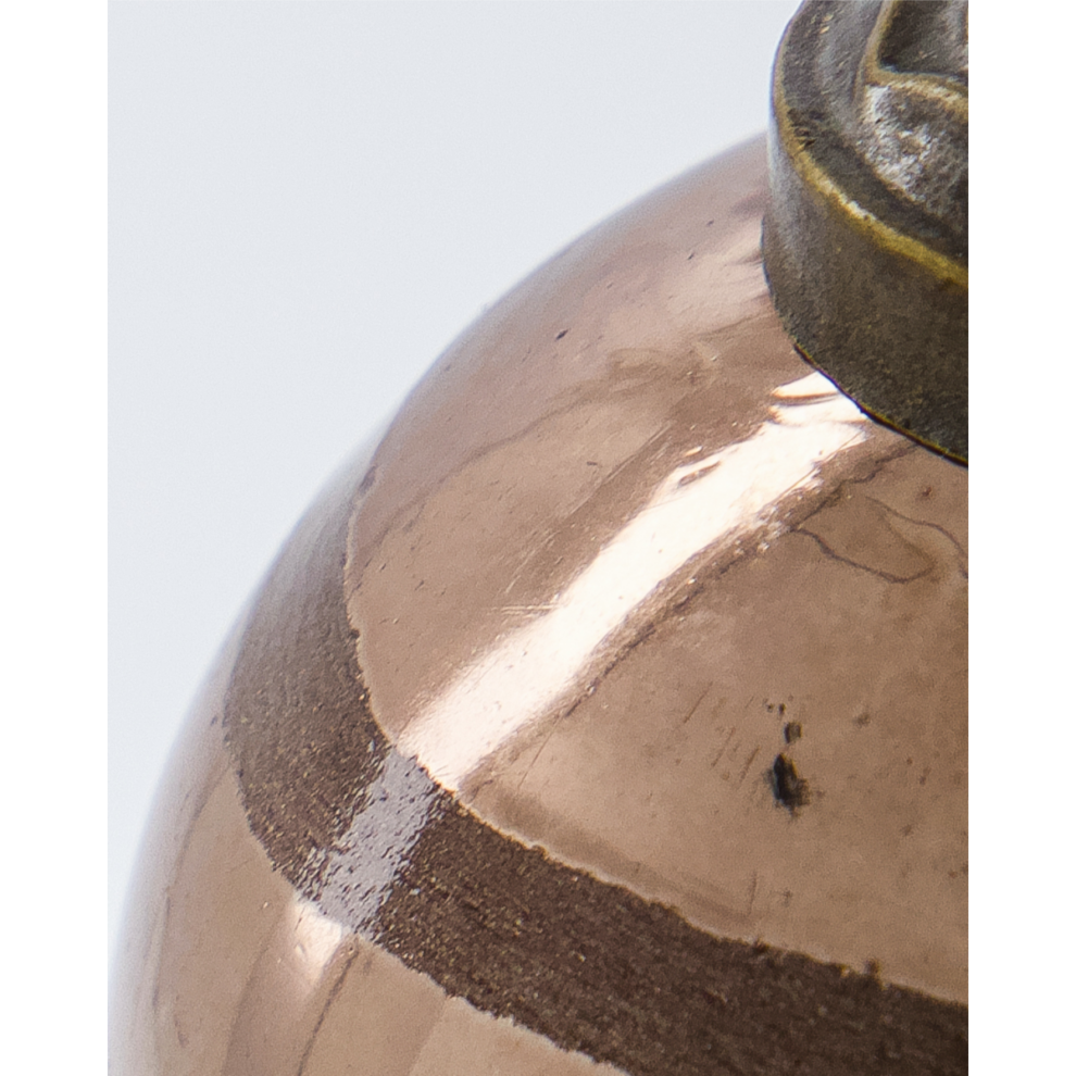 Ball jólaskraut brún 4stk