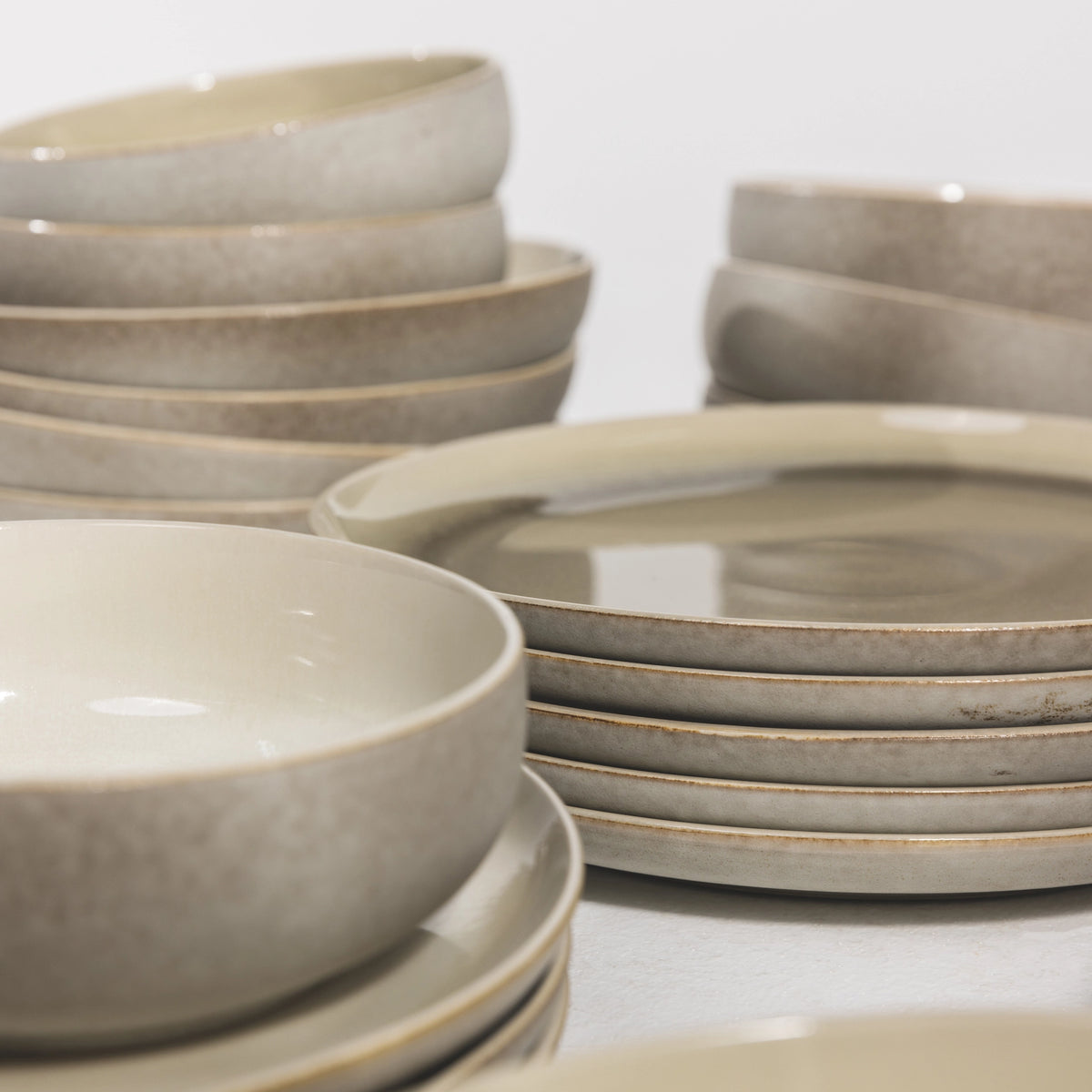 Sevran dinner plate green