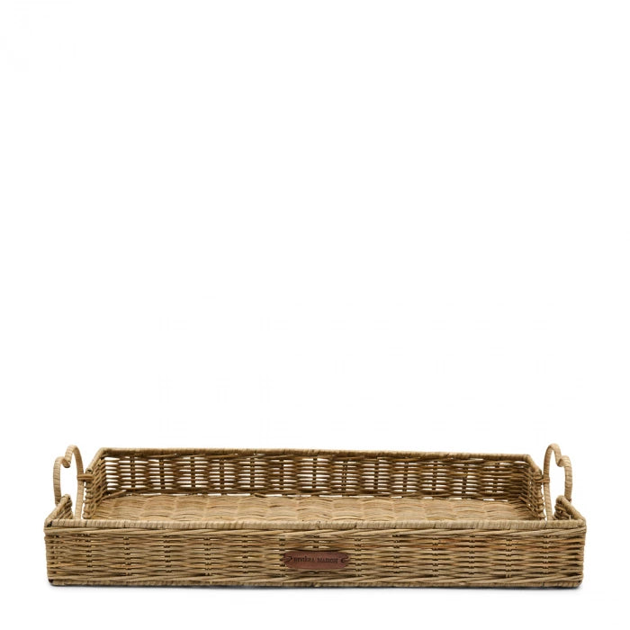 Rustic rattan bakki happy heart