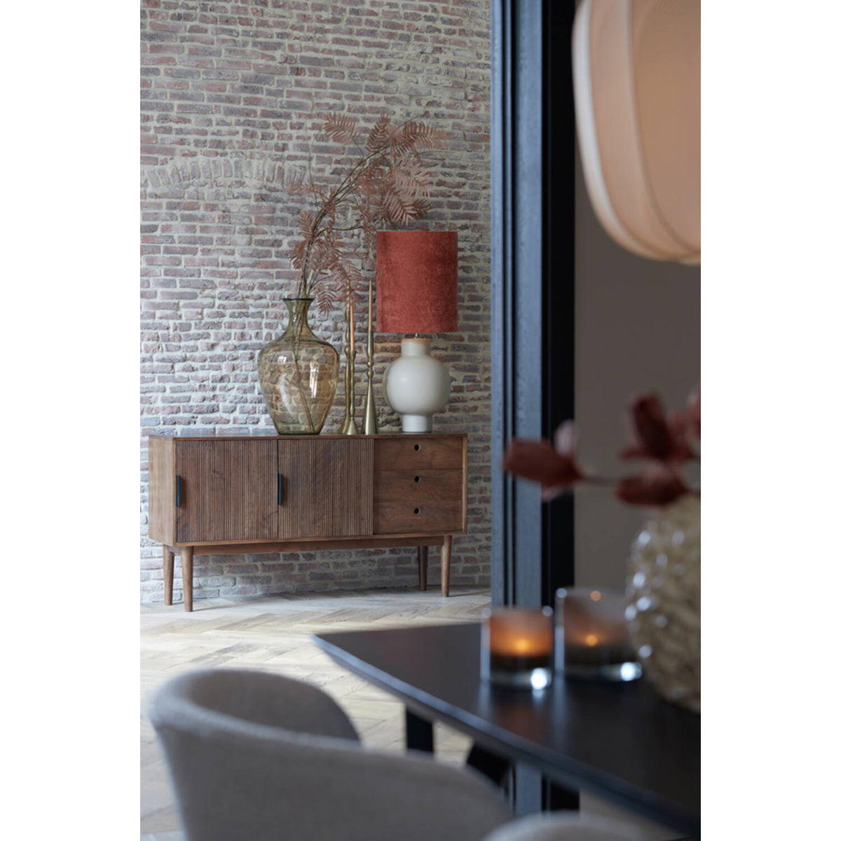 Rubra vasi light brown 65cm