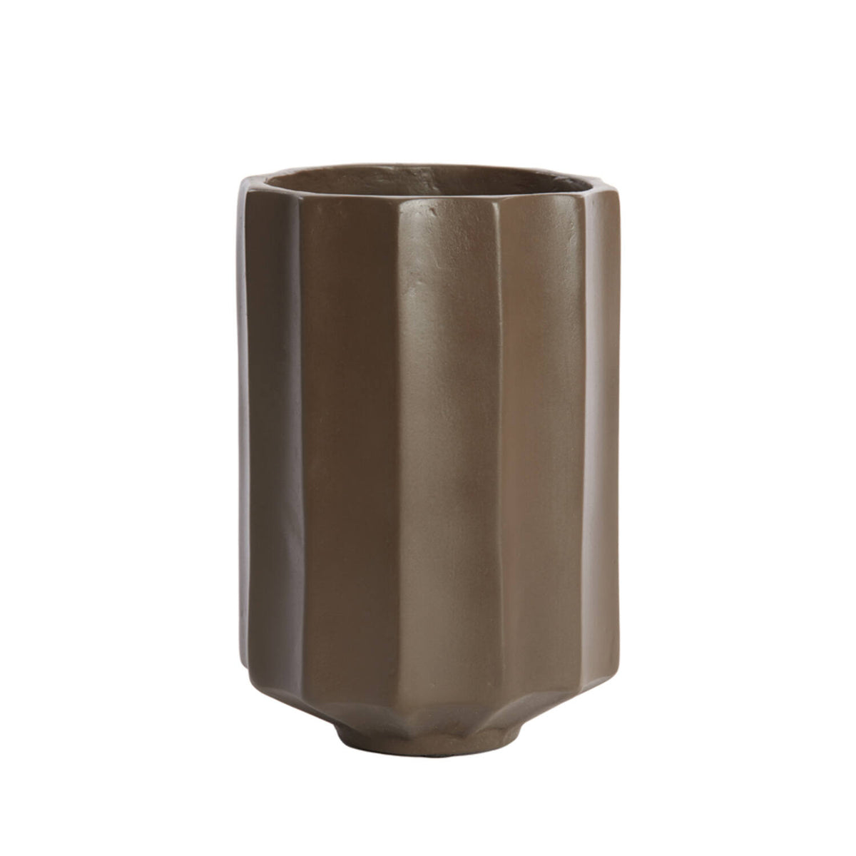 Blómapottur deco SALOU brúnn