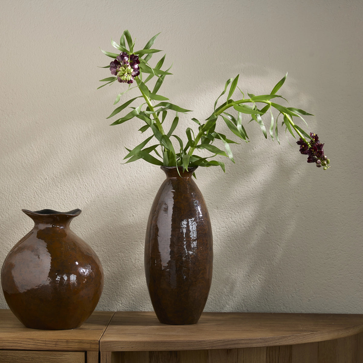 Lunaro vasi Tall Forest Brown