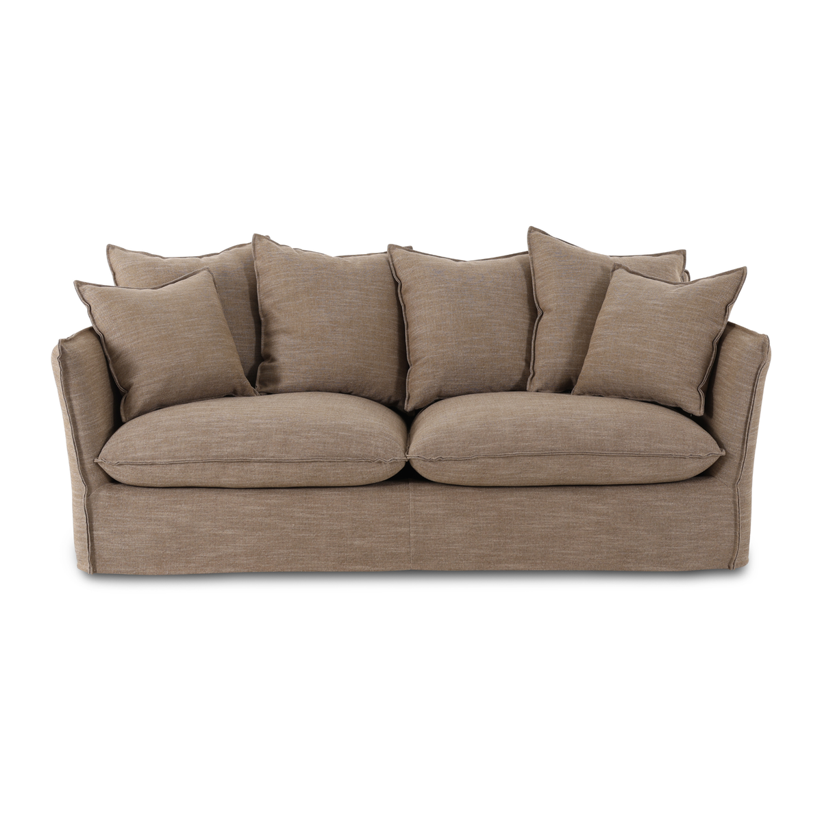 Aruba sófi 3s Lin Brown