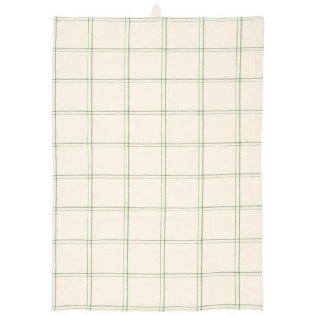 Ebbe viskustykki grænt köflótt