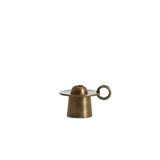 Saltillo kertastjaki bronze 14x10,5cm
