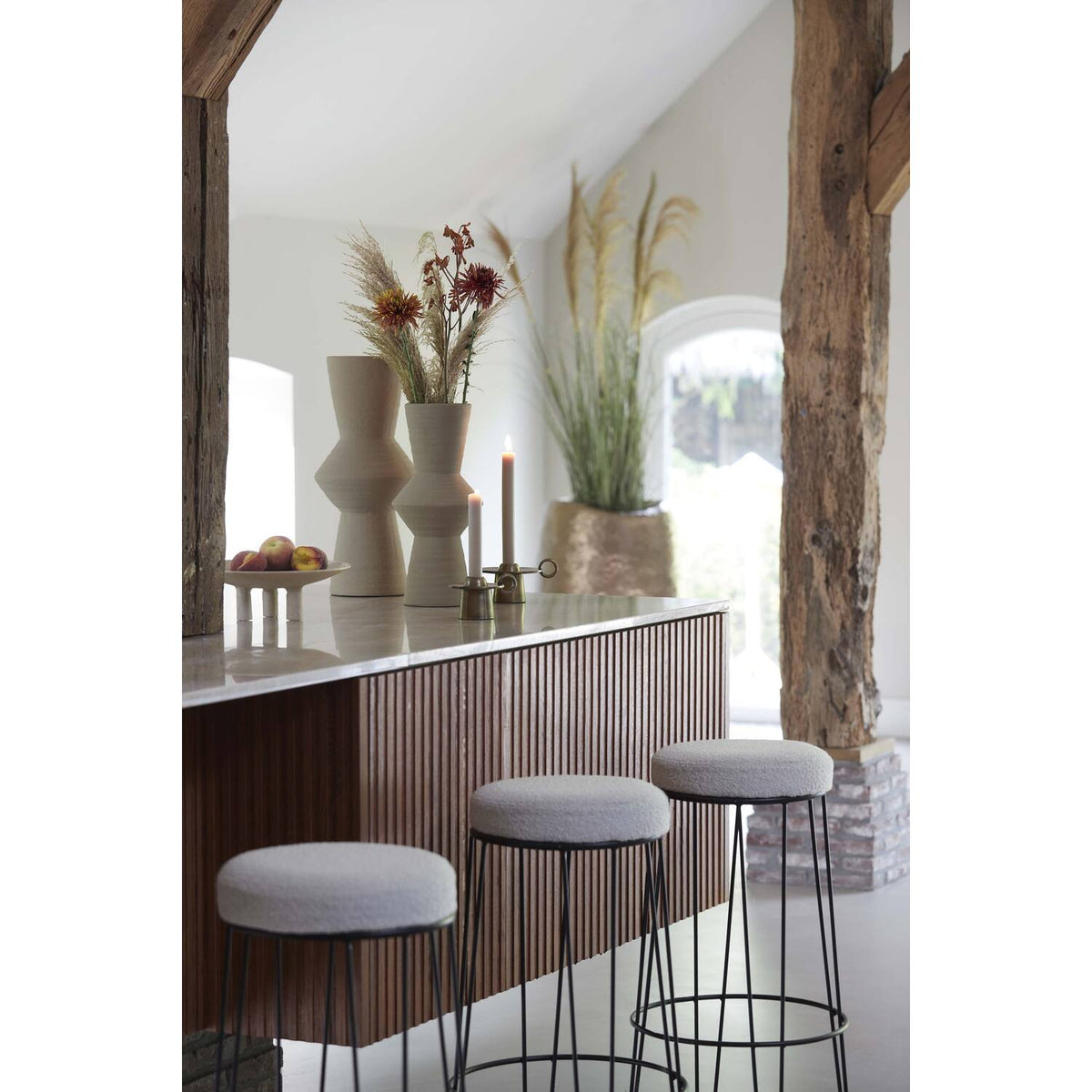 Saltillo kertastjaki bronze 14x10,5cm