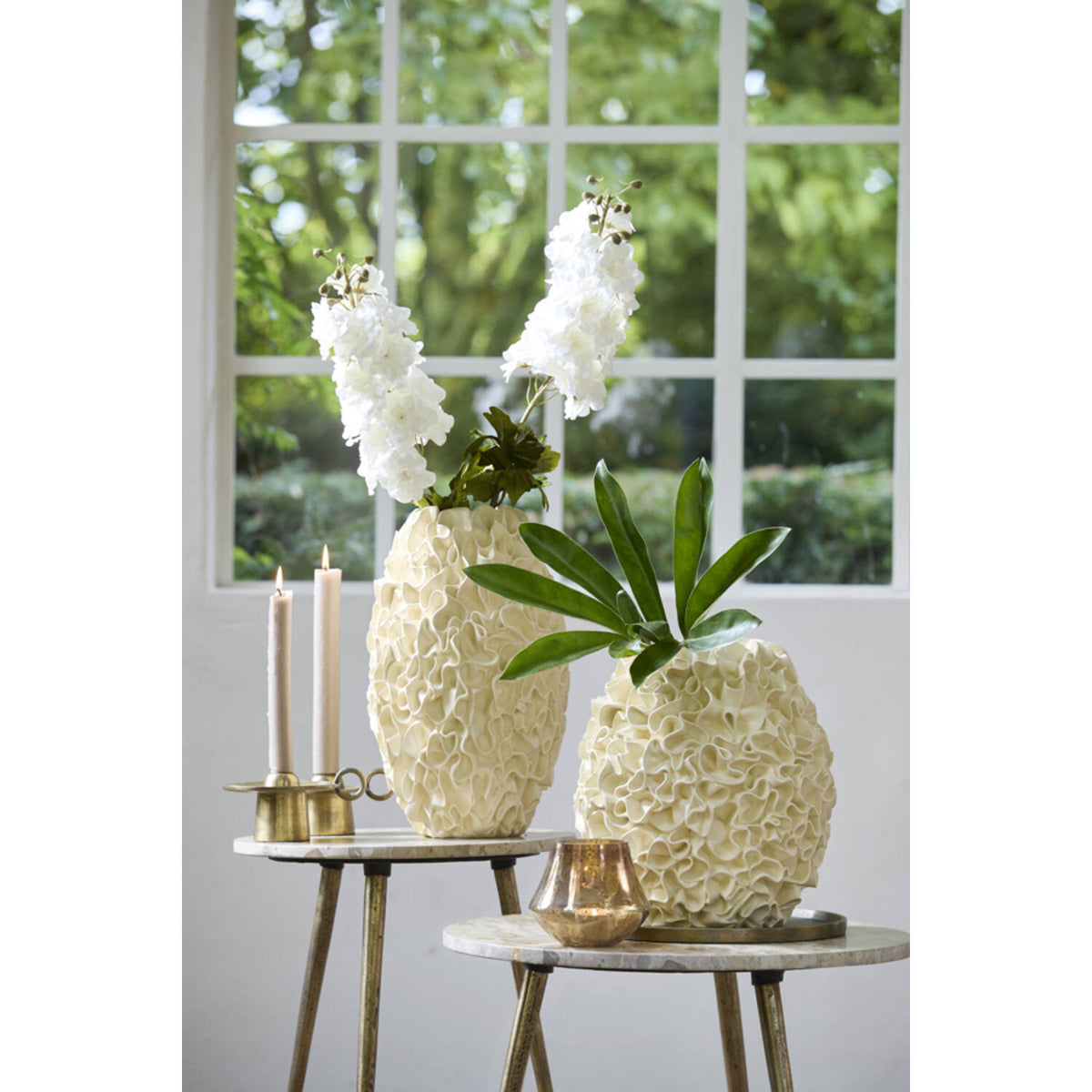 Saltillo kertastjaki bronze 14x10,5cm