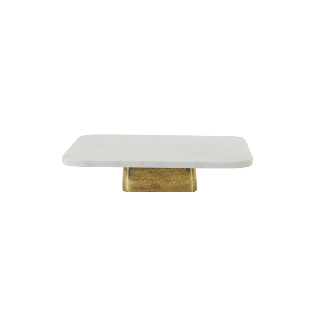 Labade bakki á fæti marble bronze 40x40x8,5 cm