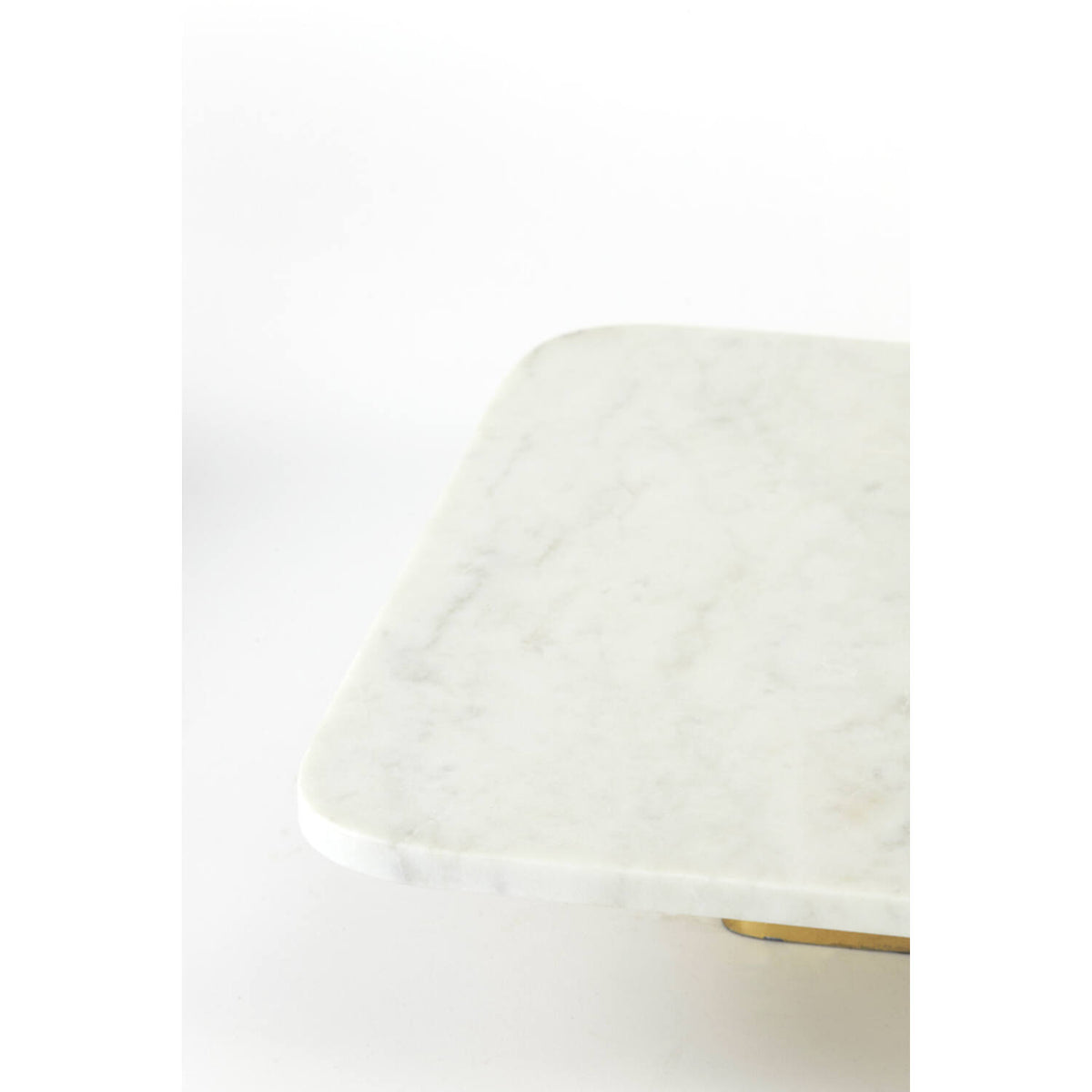 Labade bakki á fæti marble bronze 40x40x8,5 cm