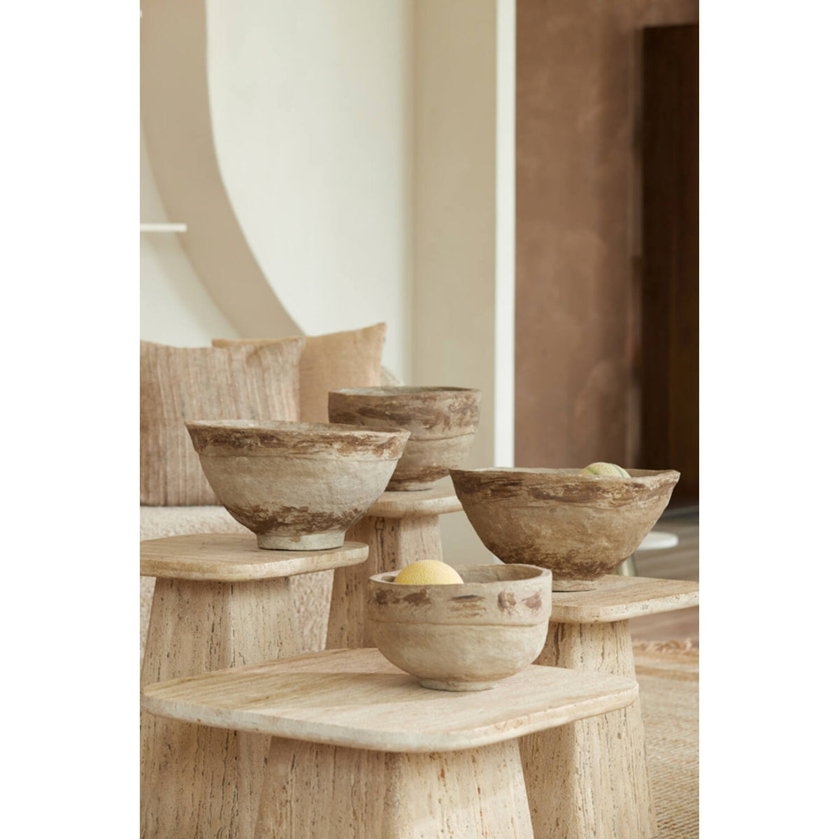 Aluna skál brown 20cm