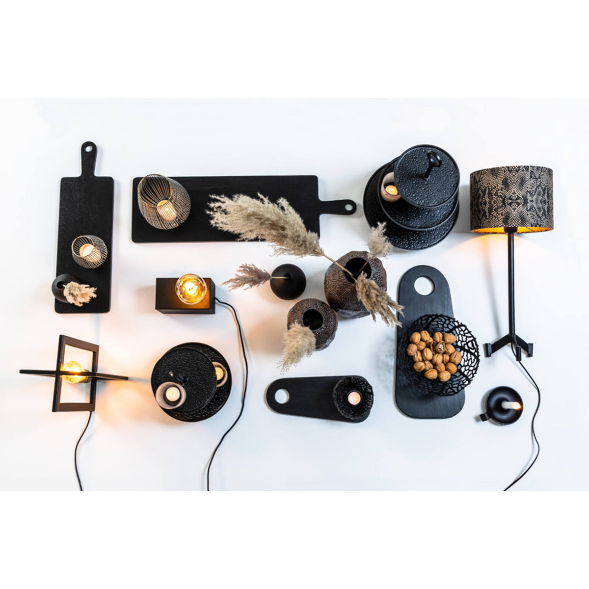 Lutek standur 3 hæðir black