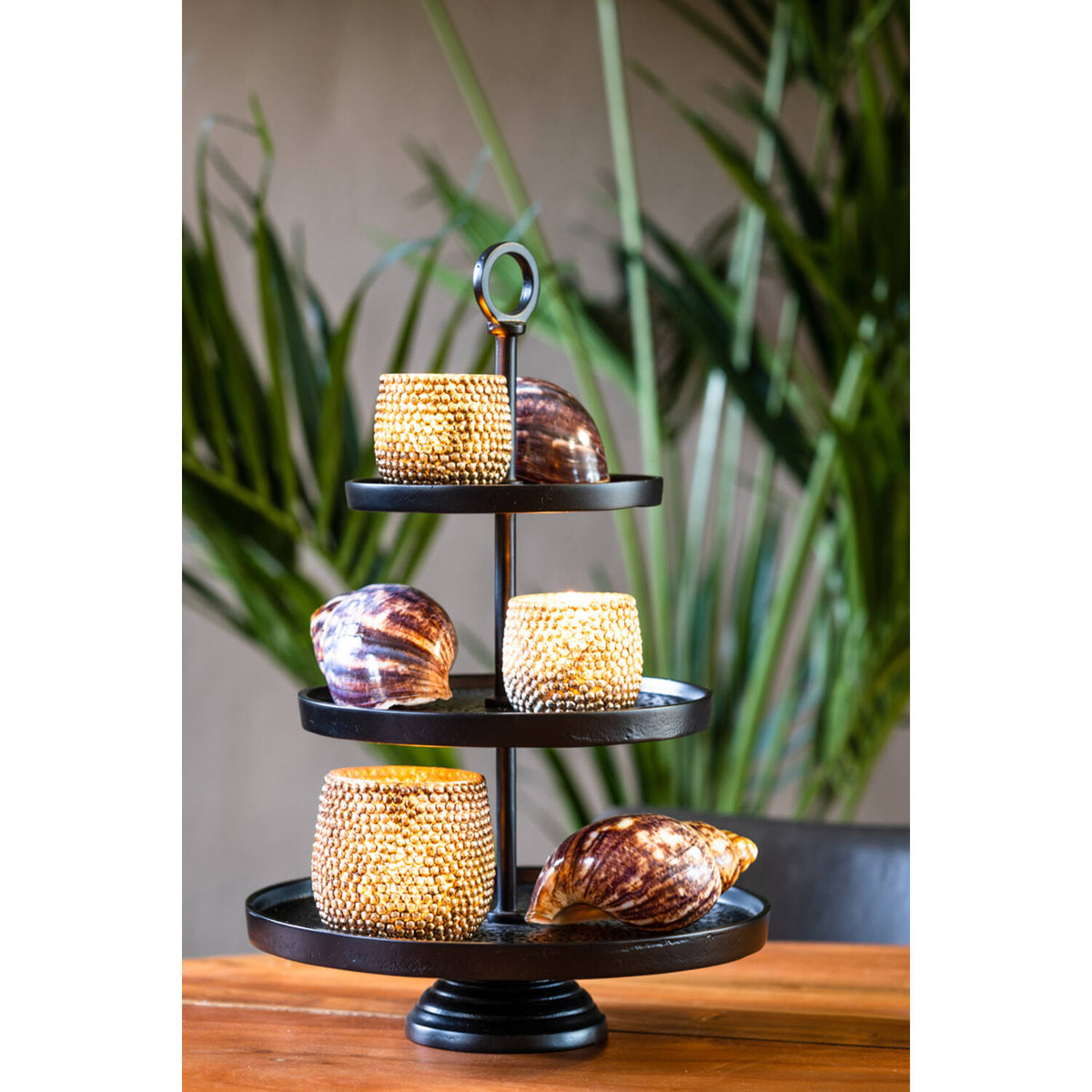 Lutek standur 3 hæðir black