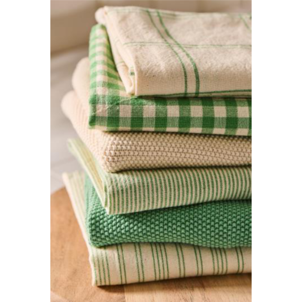 Billy viskustykki grænar rendur