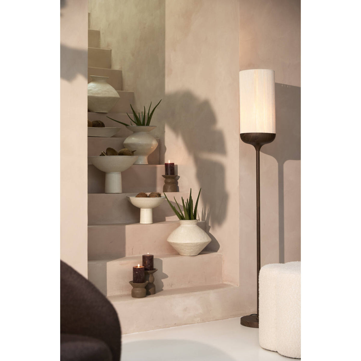 Vasco skál á fæti cream 25,5cm