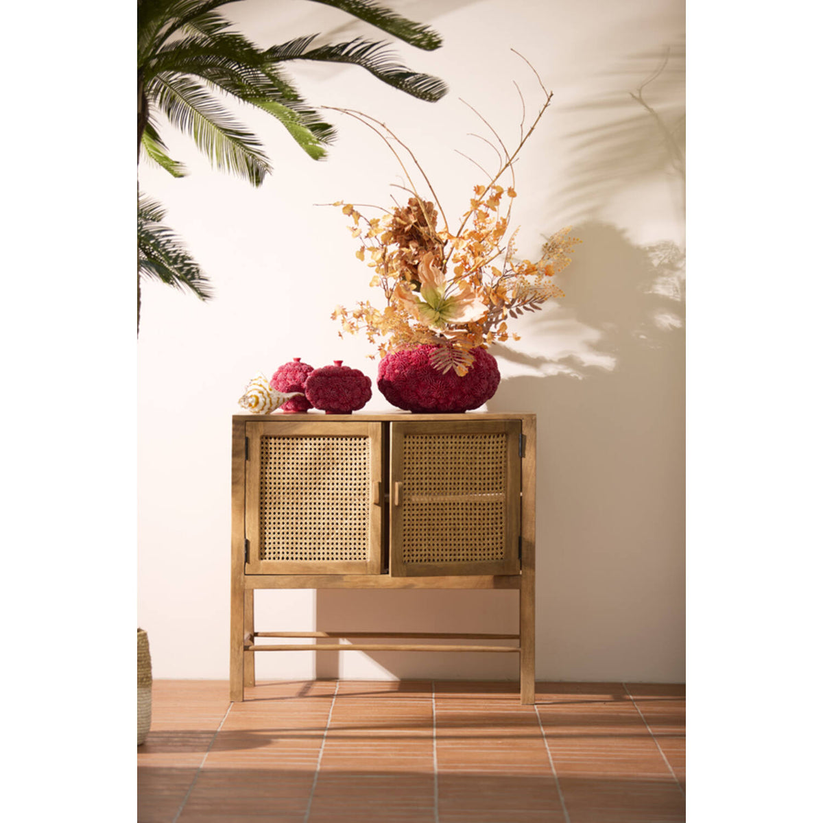 Nipas skápur brown 88x40x84 cm