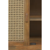 Nipas skápur brown 90x45x160 cm