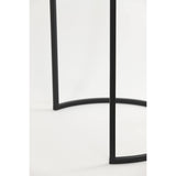 Alfio hliðarborð marble black