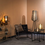 Alfio hliðarborð marble black
