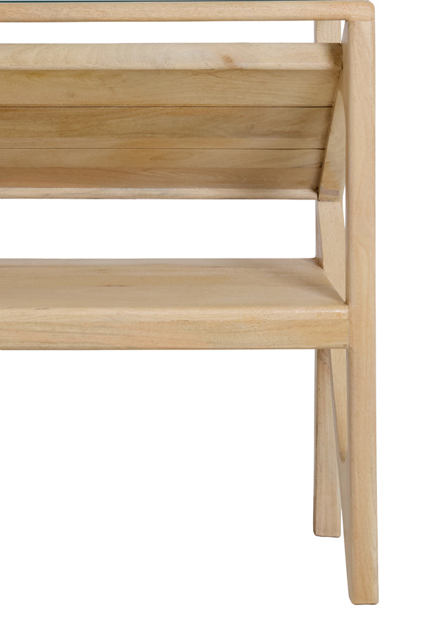 Yuki console borð natural