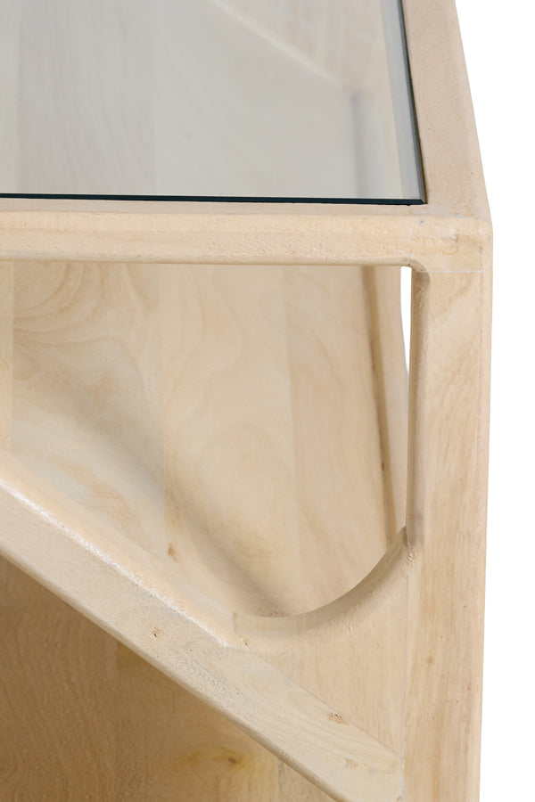 Yuki console borð natural