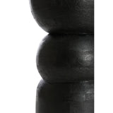 Azalio hliðarborð black Ø35x45 cm
