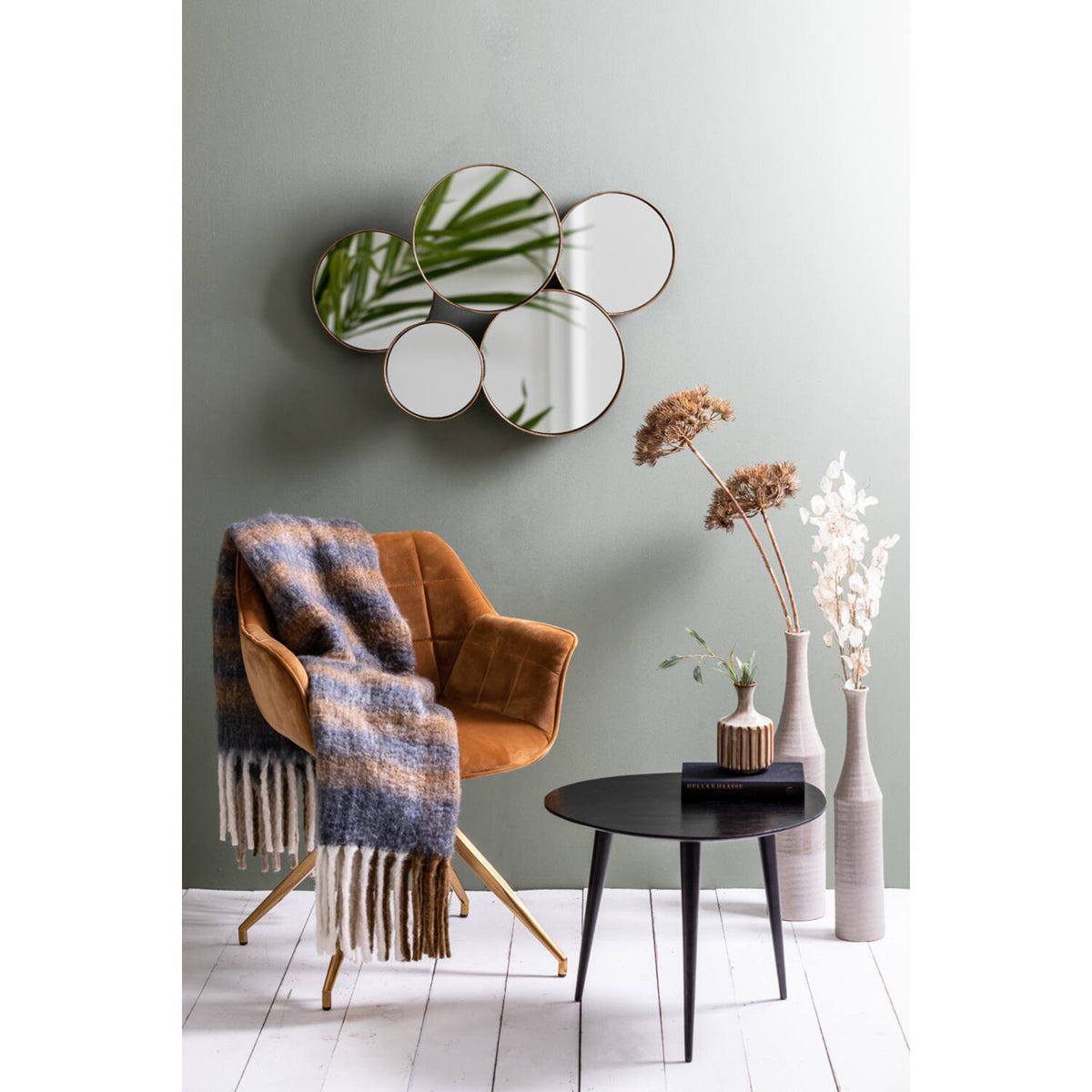 Apisi teppi brown grey 150x125cm