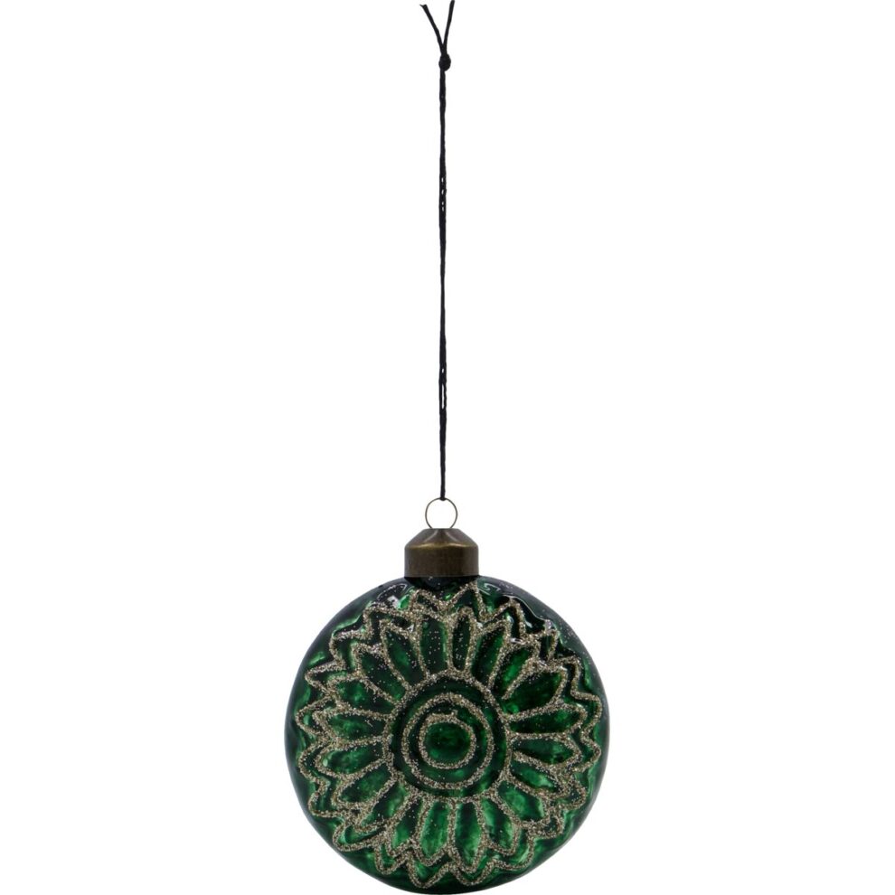 Circulo jólakúlur grænt 4stk