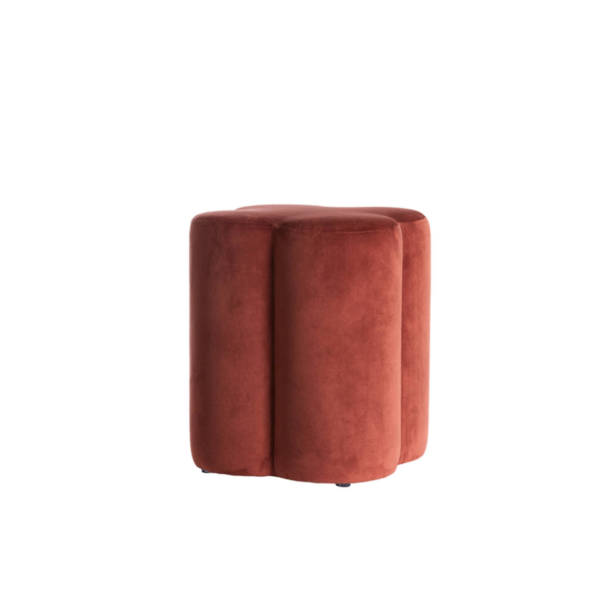Nalani pouf burgundy