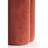 Nalani pouf burgundy