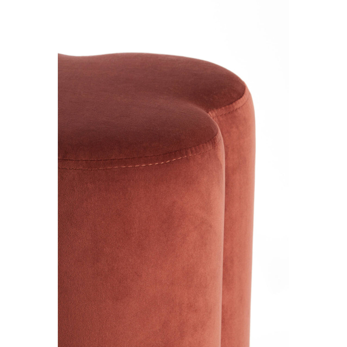 Nalani pouf burgundy