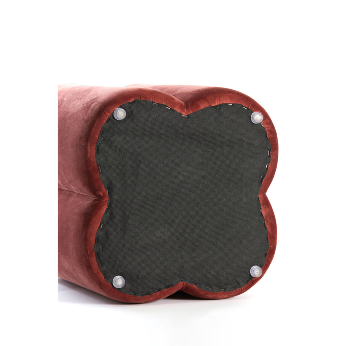 Nalani pouf burgundy